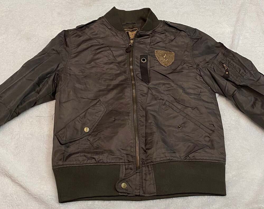Vintage Arizona Jean Company Leather Bomber Jacket